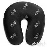 Travel Pillow AB The Pianoist with Dots Memory Foam U Neck Pillow for Lightweight Support in Airplane Car Train Bus - B07V95KDJT